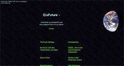 Desktop Screenshot of ecofuture.org